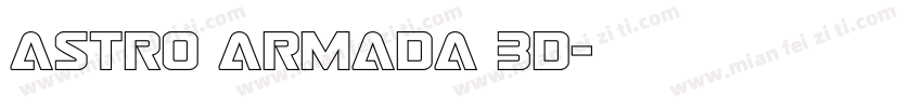 Astro Armada 3D字体转换